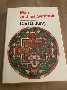 "Man and His Symbols" Hardcover Book - White Cover